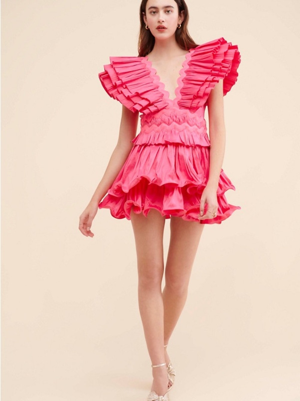 Celia B Prisma Dress Xl Pink